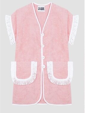 ISO La Veste Women's Pitaya Fringe Pocket Swim